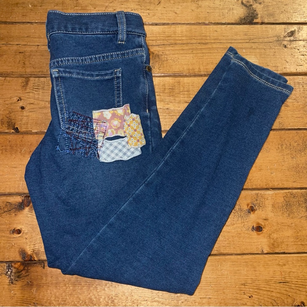 Matilda Jane 435 Hit Your Mark Patchwork Jeggings